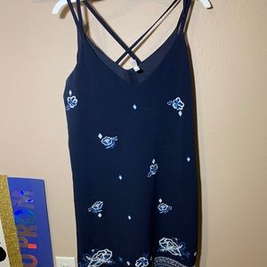 Royal blue dress